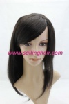 Indian Remy Hair Full Lace Wig with bang