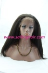 Indian Virgin Hair 2 inch Coarse Yaki Color 1B